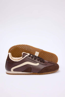 Koyu Kahverengi Kad?n Sneaker TAKSS26SN00001