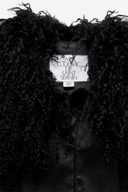 LEATHER FITTED JACKET LUDOVIC DE SAINT SERNIN x ZARA  фото 4