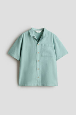 Camisa resort de algod?n - H&m фото 2
