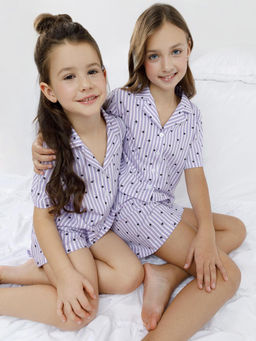 МП 1667/сиреневый Н255.1 пижама для дев