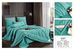 Одеяло Candies однотонное с простыней и наволочками ODCANO011 Евро