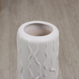 Ваза керамика напольная «Палмер», напольная, 58 см, белый