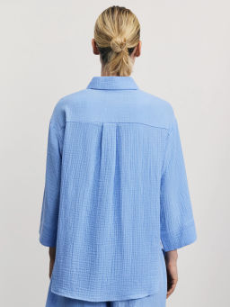 Рубашка из муслина с рукавом 3/4 / Zarina  фото 6