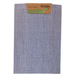 Цена за 3 шт. Салфетка на стол 30*45см "Римини" плетеная, сапфировая