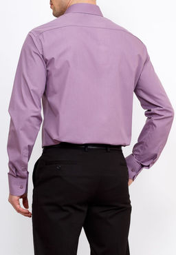 Сорочка мужская длинный рукав GREG 730/319/PUR/Z  фото 6