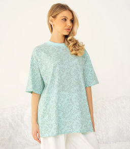 Футболка #КТ1200, мята - Dommod фото 2