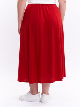 Юбка клёш UB17403RED25