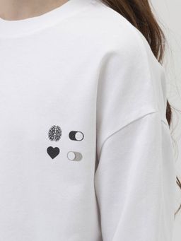 PELICAN, джемпер для девочек, Белый  фото 7