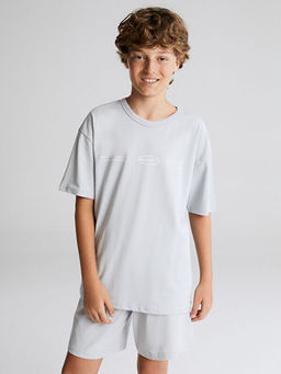 Bisiklet Yaka Erkek ?ocuk Ti??rt ve ?ort