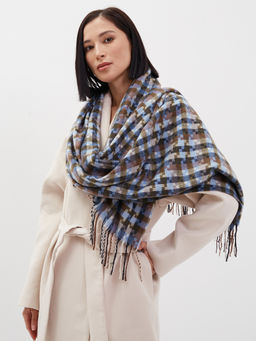 В составе шерсть! Палантин женский