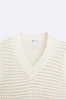 CUTWORK VEST - Zara фото 8