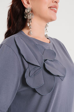 95% хлопок, 5% эластан блуза, джемпер - Prima linea фото 4