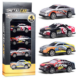 Набор машин "Супер-команда" метелл, в коробке