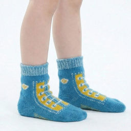 Аксессуар Носки вязаные дет арт.7410024-06-дет СПОРТ