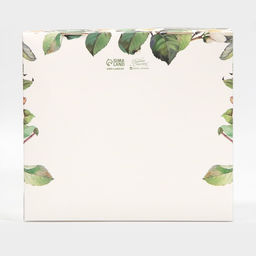 Цена за 5 шт. Коробка кондитерская с PVC-крышкой, упаковка, «Цветы», 25 х 22,5 х 10 см