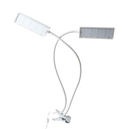 ULT-P37-24W/SPFR/TM/60 IP40 WHITE TWIN Светильник для растений светодиодный с таймером, на прищепке. Спектр для фотосинтеза. TM Uniel