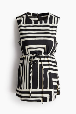 MAMA Blusa con cinturon de anudar - H&m фото 5