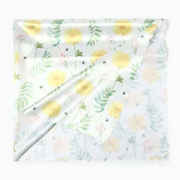 Скатерть «Доляна» Yellow flowers, 145×180 см