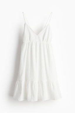 Vestido de crepe con espalda descubierta - H&m фото 7