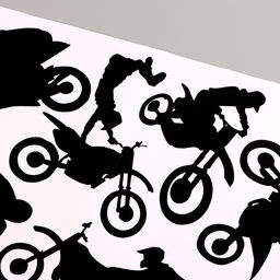 Интерьерная наклейка 3Д TAKE IT EASY «Мотоспорт», 57×38 см