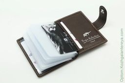 Женская кожаная визитница Sergio Valentini СВ 8036-010  фото 10