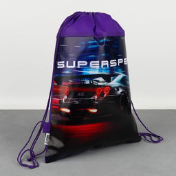 Сумка для обуви Super speed, нетканное полотно, размер 41х31 см