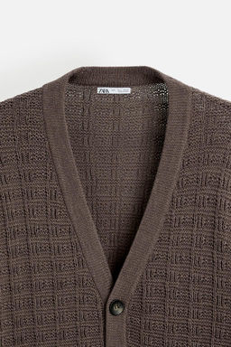 TEXTURED CARDIGAN - Zara фото 9