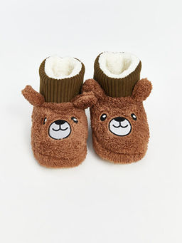 Ay?c?k Nak??l? Erkek Bebek Ev Botu - Waikiki фото 3