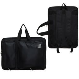 Папка для чертежей и рисунков А3, 500×360×20 мм, (рюкзак) с ручками, текстиль, deVENTE