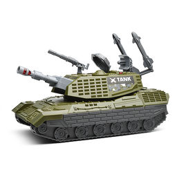 Танк "Ударная сила" (свет, звук) в коробке