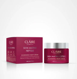 Claire cosmetics SKIN MATRIX PEPTIDE Крем для лица ночной питательный Пептидный комплекс 50мл