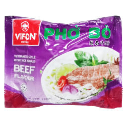 Рисовая лапша б/п со вкусом говядины "Вьетнамский стиль" Pho Bo Vifon, Вьетнам, 60 г Акция