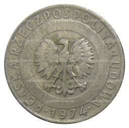 20 злотых 1974 года Польша