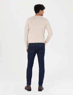 Lacivert Slim Fit Jean Pantolon - Pierre cardin фото 4