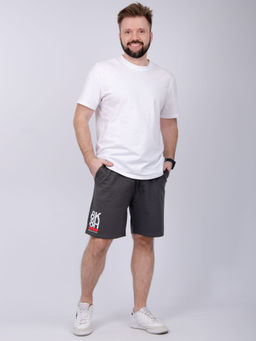 Шорты "Джордан" серый, футер с лайкрой