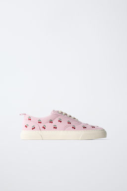 BAMBA ALGOD?N BORDADOS / Rosa