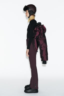 PANTAL?N FLARE WATER RESISTANT WINDPROOF RECCO® TECHNOLOGY SKI COLLECTION / Burgundy - Zara фото 3