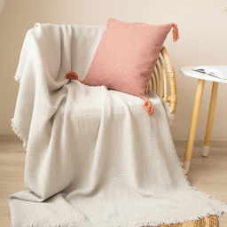 Наволочка декоративная SL Home «Пинелли», 43×43 см, розовая