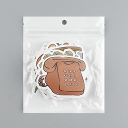 Наклейки пластик «Связь», набор 60 шт., 10×12 см