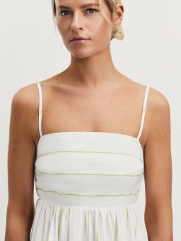 Сарафан из хлопка в полоску / Zarina  фото 6