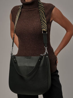 Сумка кожаная на плечо Azaro 30868 дремучий лес