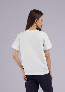 CLE LF24-1099/2 Футболка жен. Теннис молочный - Clever wear фото 3