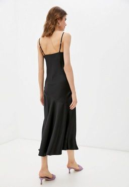 Атласное платье в бельевом стиле - Incity фото 7