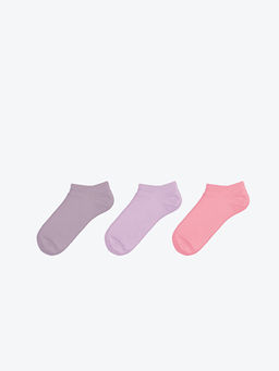 Kad?n D?z Patik ?orap 3l?