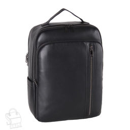 Рюкзак мужской кожаный 131419-159H black Heanbag в Новосибирске