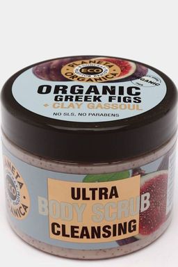 Очищающий скраб для тела , 300мл / ECO / Organic greek figs / Planeta Organica фото 2