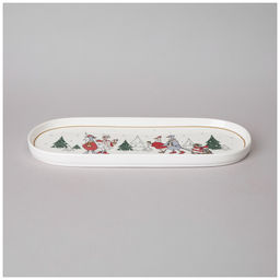 БЛЮДО ОВАЛЬНОЕ LEFARD FAMILY CHRISTMAS 34 СМ  фото 3