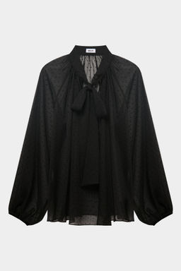 Блуза из шифона в горох - Mollis фото 4