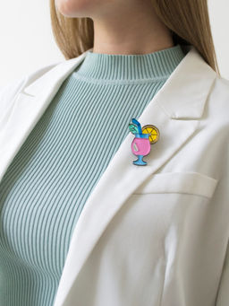 Брошь Коктейль - Orgalica фото 4