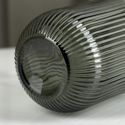 Стакан Magistro «Грани», 260 мл, 7.5×9.5 см, стекло, графит
